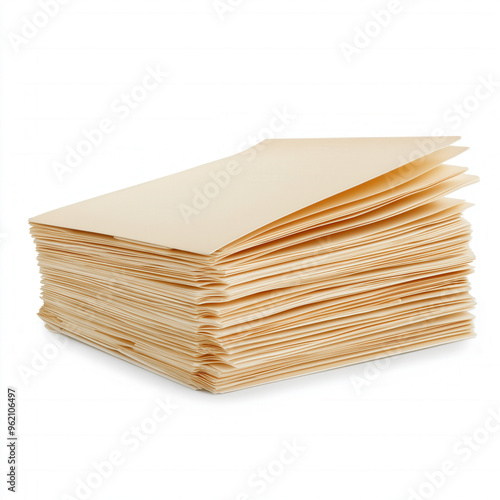 Manila Folder Isolated