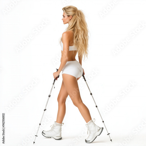 Nordic Walking Isolated