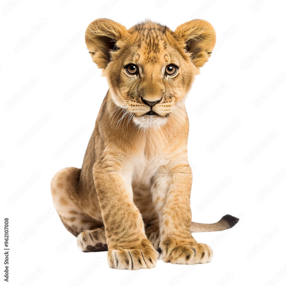 Obraz premium lion cub panthera leo