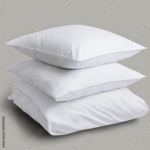 Pillow Stack Isolated