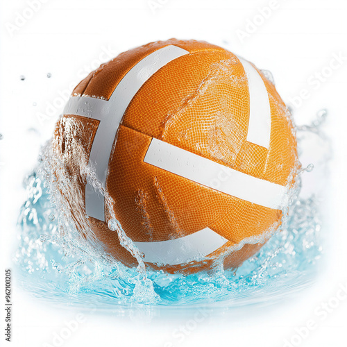 Water Polo Ball Isolated