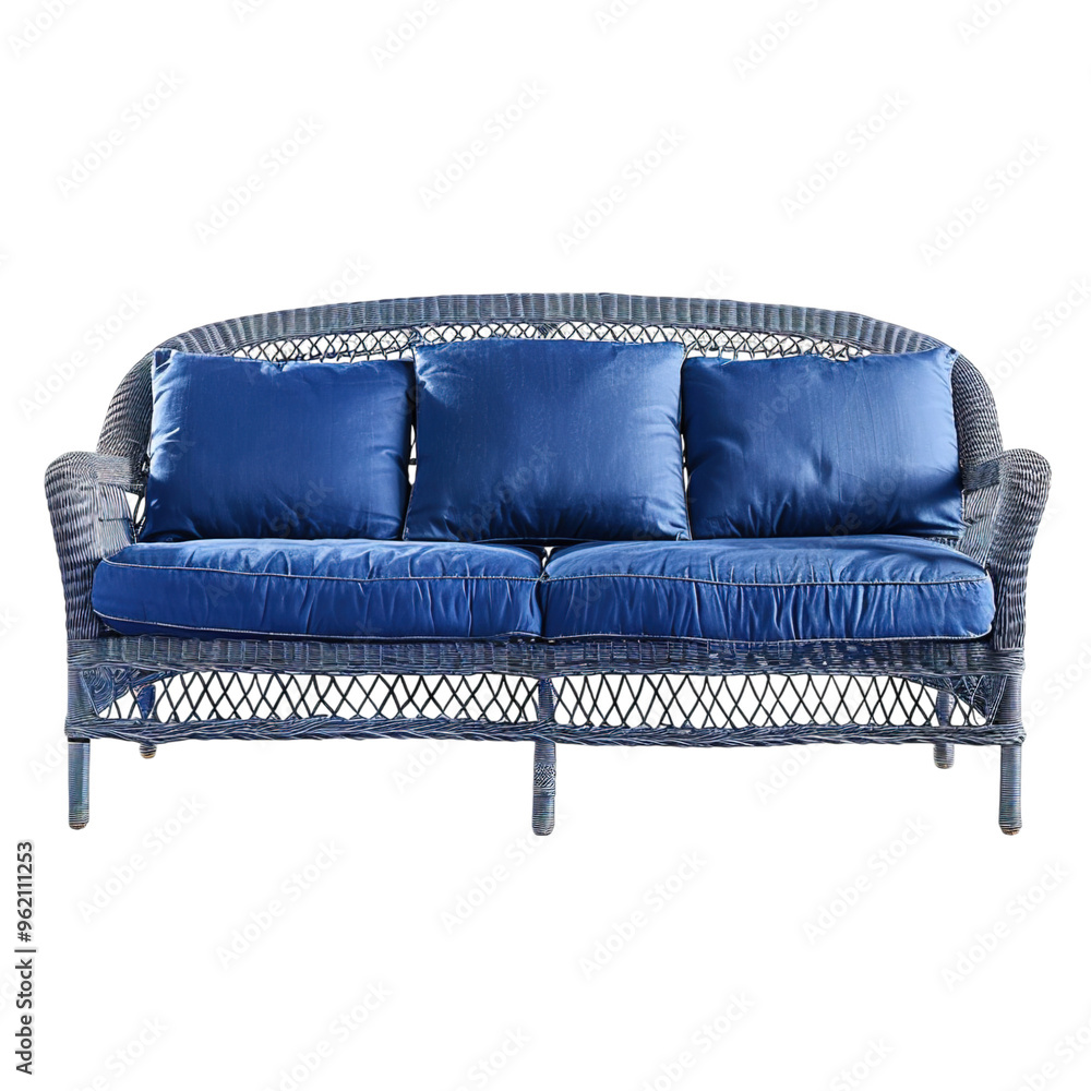 Fototapeta premium sofa isolated on white