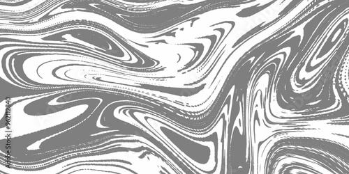 Abstract white, black liquid marble surfaces background design. ink backdrop with wavy pattern. modern background design with luxury cloth or liquid wave or wavy folds of grunge silk texture.