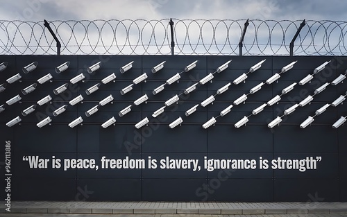 Freedom is slavery, ignorance is strength, and war is peace in Orwell’s 1984 world. 