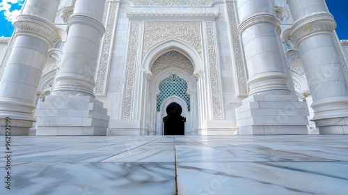 The Spiritual Significance of Symmetry in Islamic Architecture, Explore the deeper spiritual meanings behind the symmetrical designs in Islamic architecture. photo