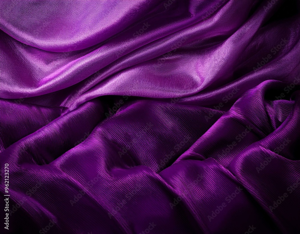 Fototapeta premium A luxurious background in royal purple with subtle velvet texture