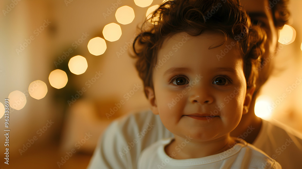 Joyful Mother And Child Having Fun Home. Happy Joyful Mother And Child Having Fun Home. Happy
