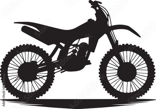 silhouette of a bike