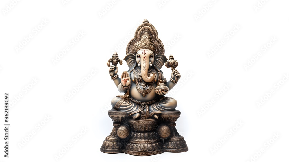 Ganapati Chaturthi Celebration: Honoring Hindu God Ganesha with Vibrant Backgrounds Ganapati Chaturthi Celebration: Honoring Hindu God Ganesha with Vibrant Backgrounds