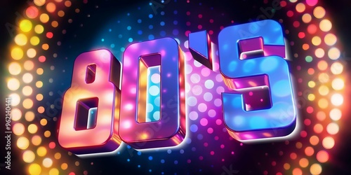 80's boule à facettes