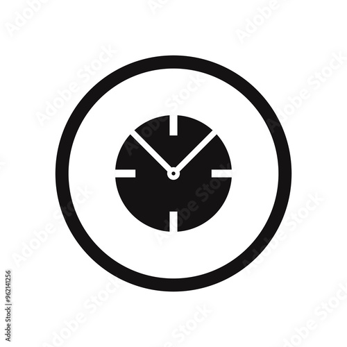 Wallpaper Mural Clock icon design Torontodigital.ca