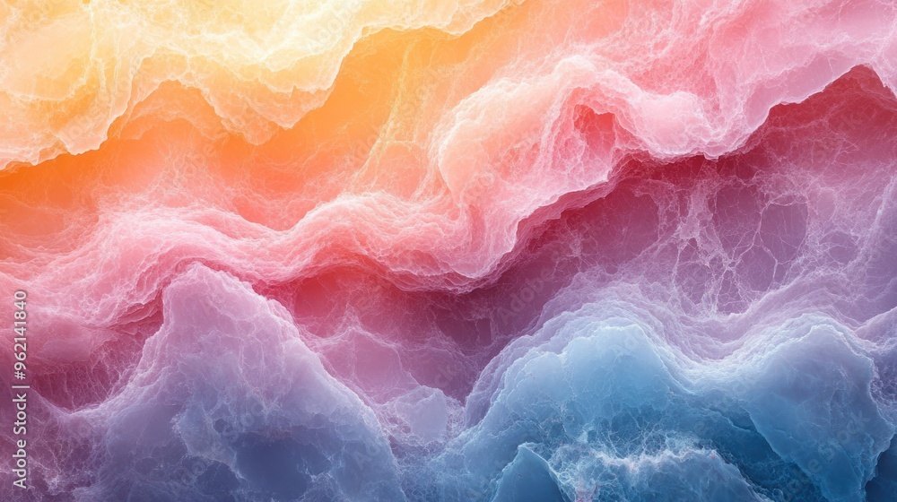A purple and blue wave with a pink and blue background A purple and blue wave with a pink and blue background