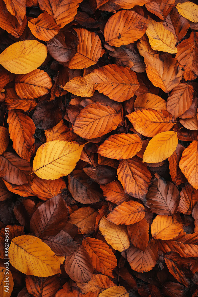 orange autumn leaves background orange autumn leaves background