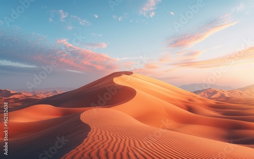 Sand Dunes Sunset