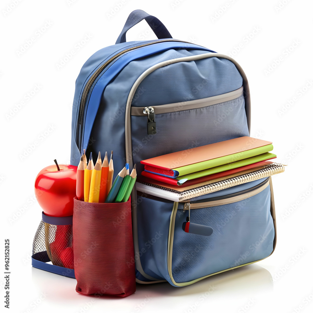 view of school backpack view of school backpack