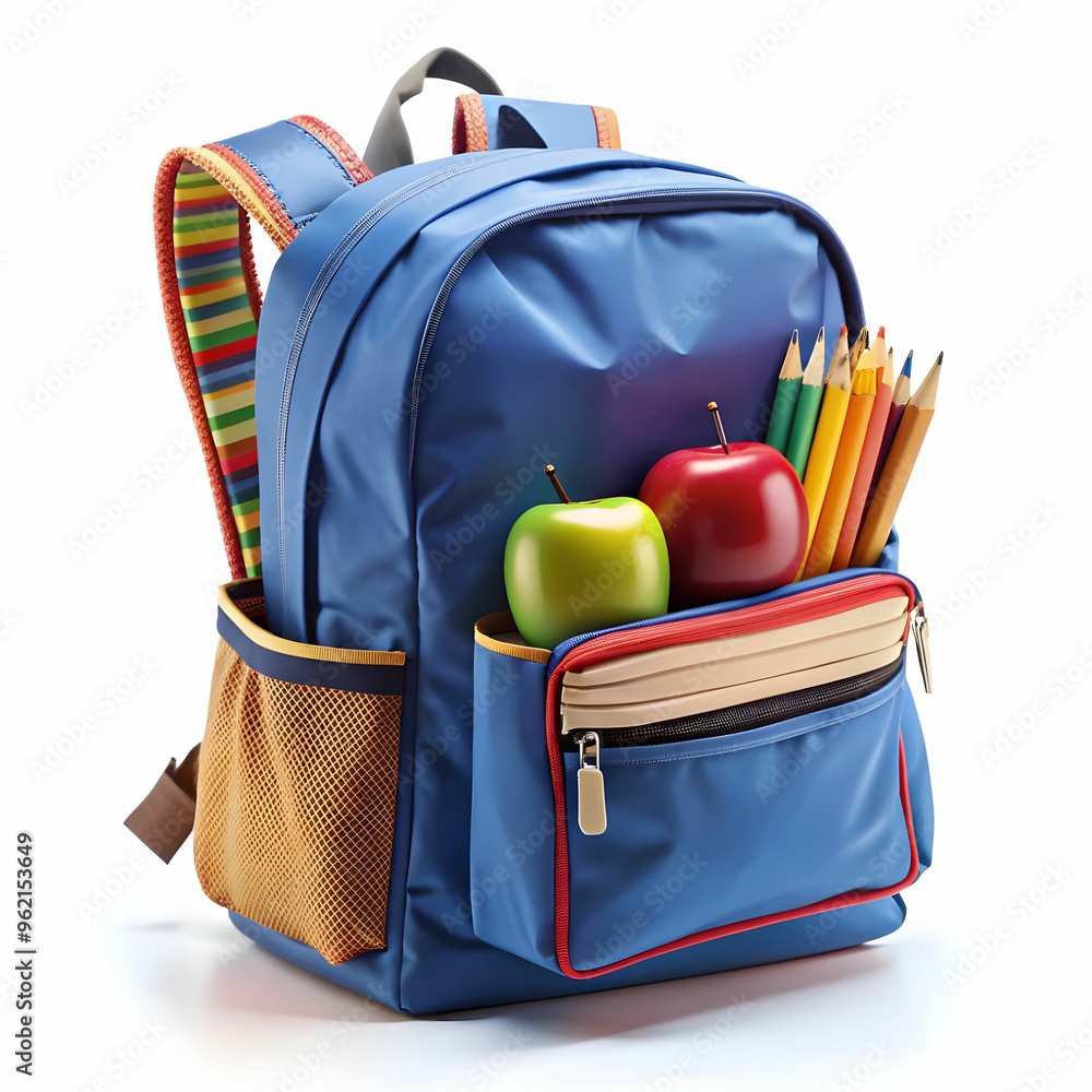 view of school backpack view of school backpack