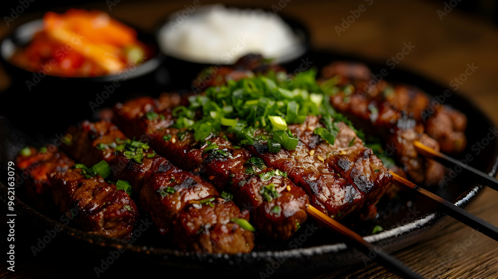 Korean Barbecue Feast Seaside View Theatrical Korean Barbecue Feast Seaside View Theatrical