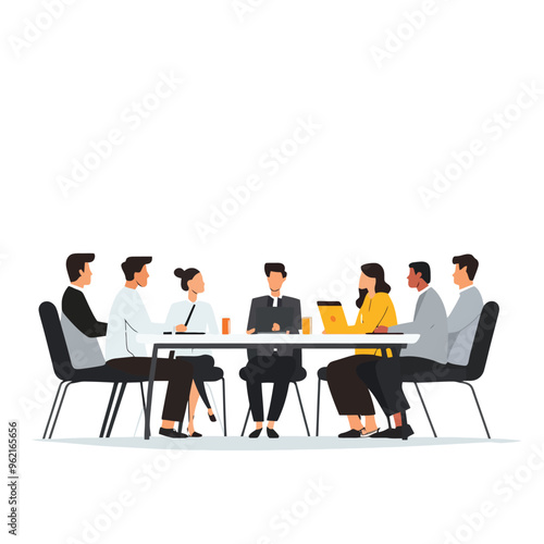 Business people meeting