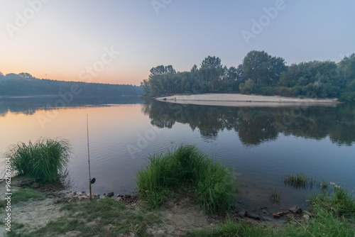 Desna river in Chernihiv  photo