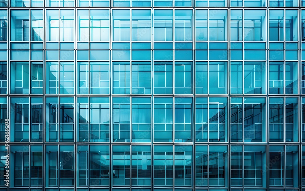 Modern Glass Facade of a Building Modern Glass Facade of a Building