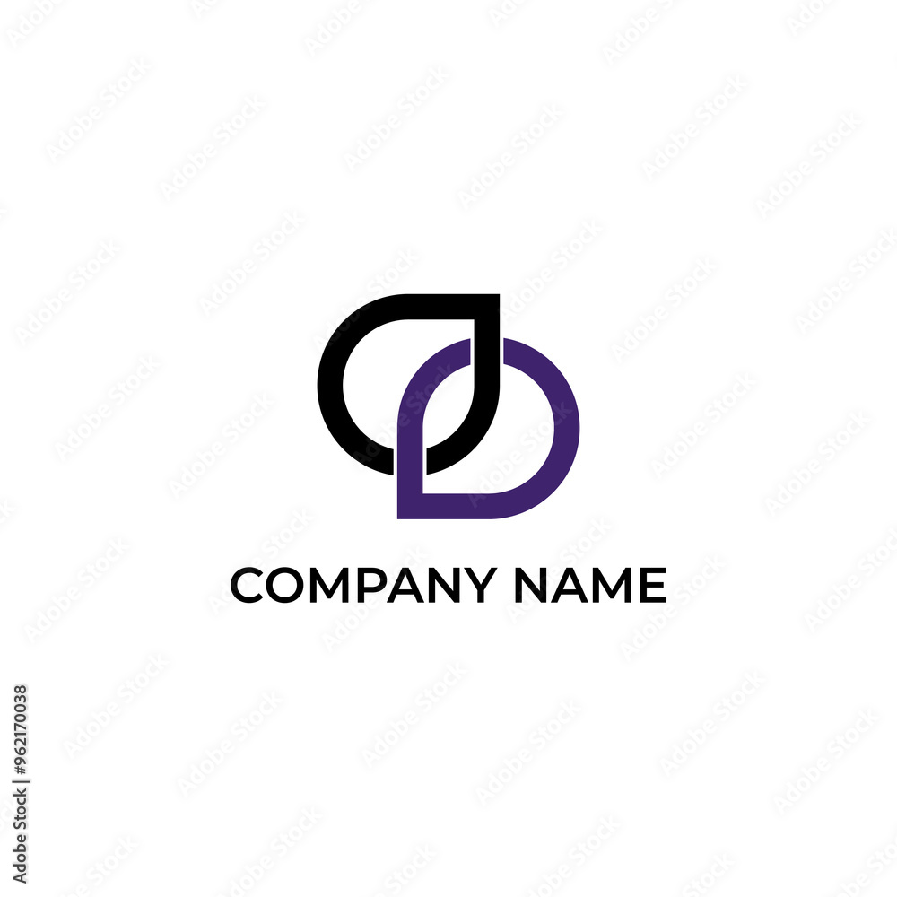 letter dp design logo letter dp design logo