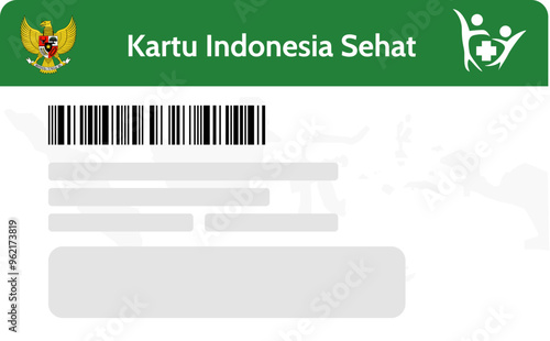 Kartu Indonesia Sehat vector graphic svg photo