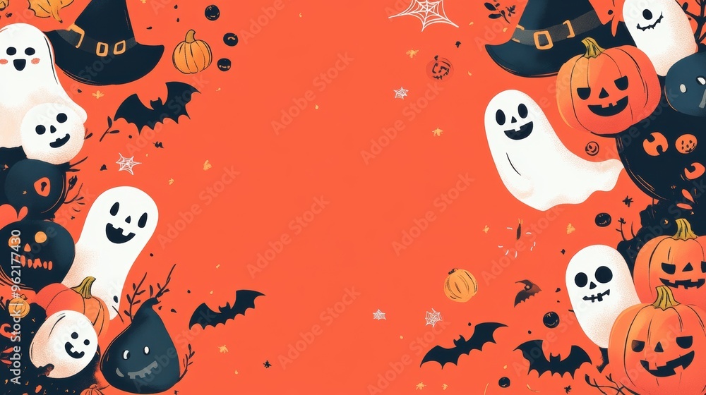 Halloween frame for text Halloween frame for text