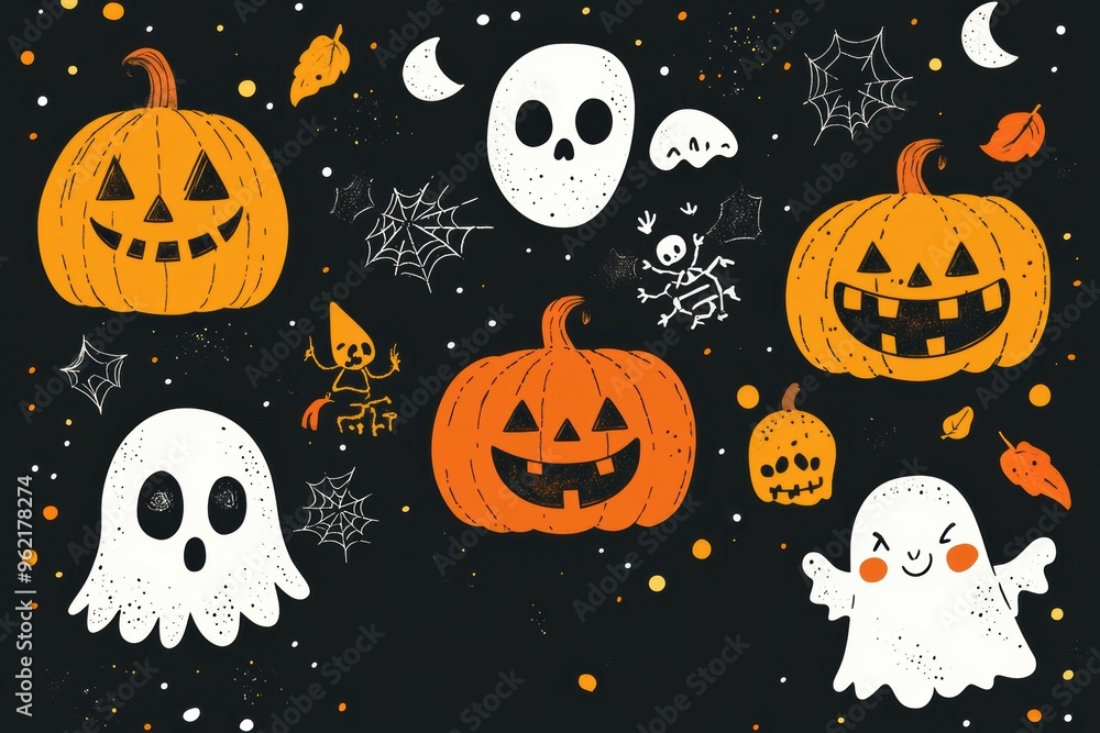 Halloween frame for text Halloween frame for text