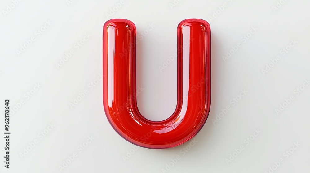 Red 3D letter Red 3D letter