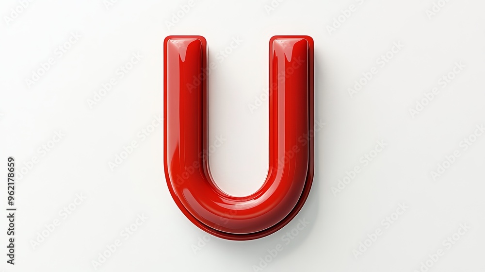 Red 3D letter Red 3D letter