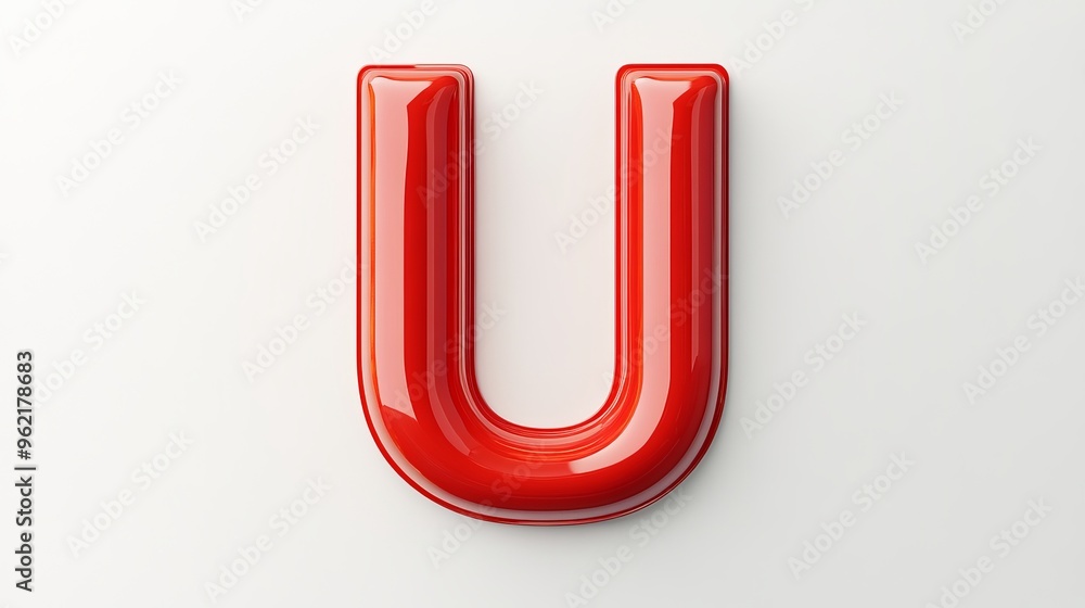 Red 3D letter Red 3D letter