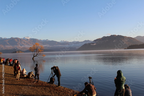 Morning at lake Wanaka 