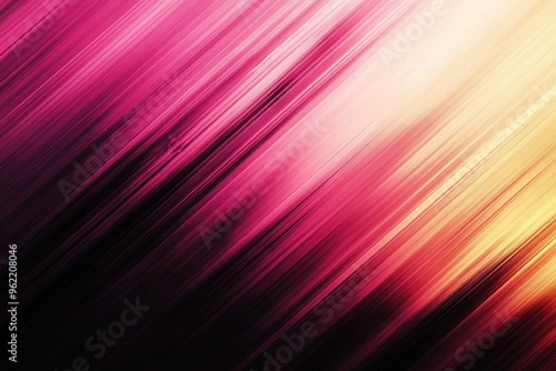 Abstract Diagonal Lines in Pink, Red, and Yellow