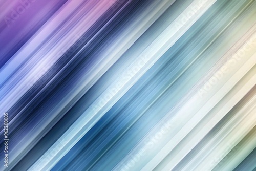 Abstract Diagonal Lines in Shades of Blue, White, and Purple