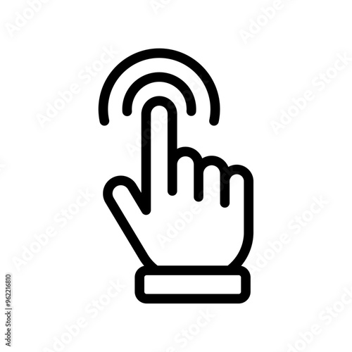 Click hand cursor icon