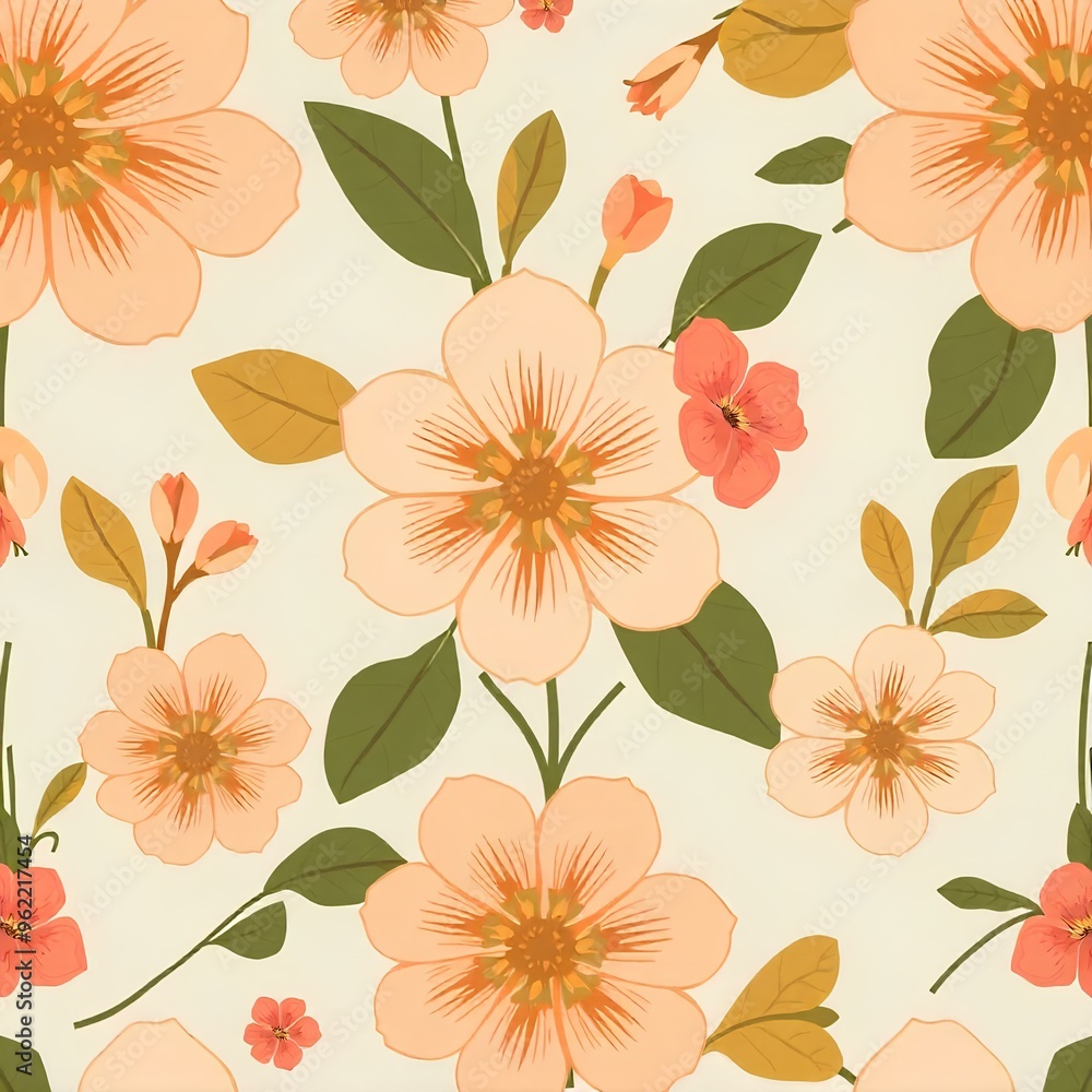 Floral seamless pattern Floral seamless pattern