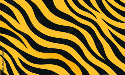 Tiger skin pattern vector illustration