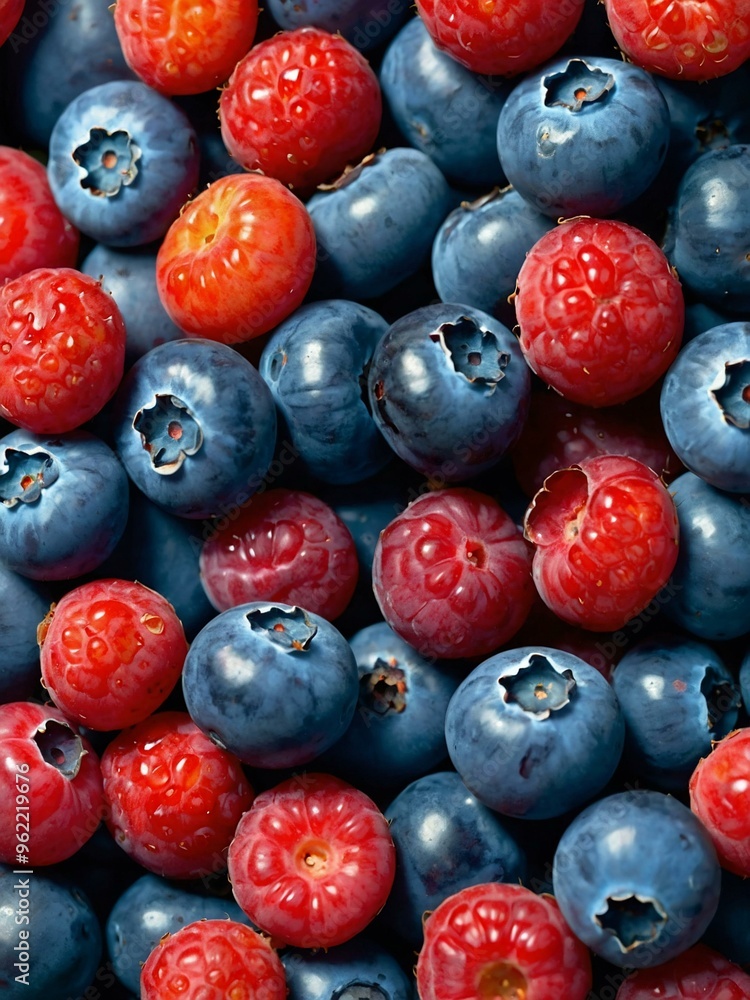 Playful cartoon-style illustration of a blueberry cluster in bright colors. Playful cartoon-style illustration of a blueberry cluster in bright colors.