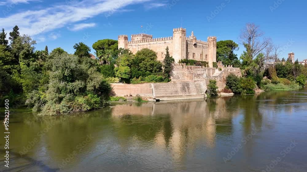 Castillo de Malpica y rio Tajo en Toledo Castillo de Malpica y rio Tajo en Toledo