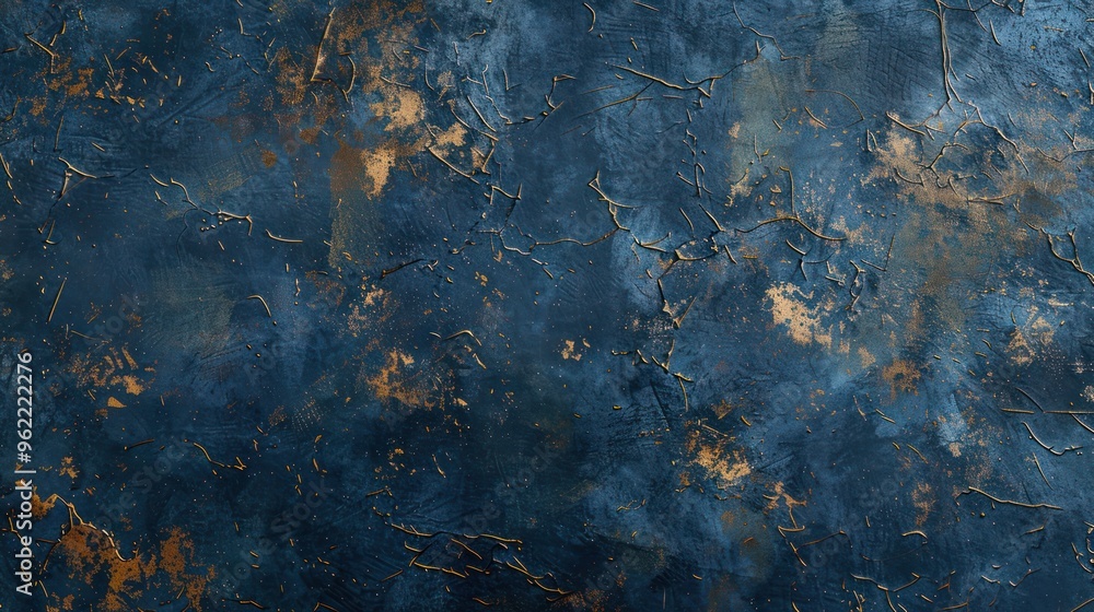 Blue and Gold Textured Background Blue and Gold Textured Background
