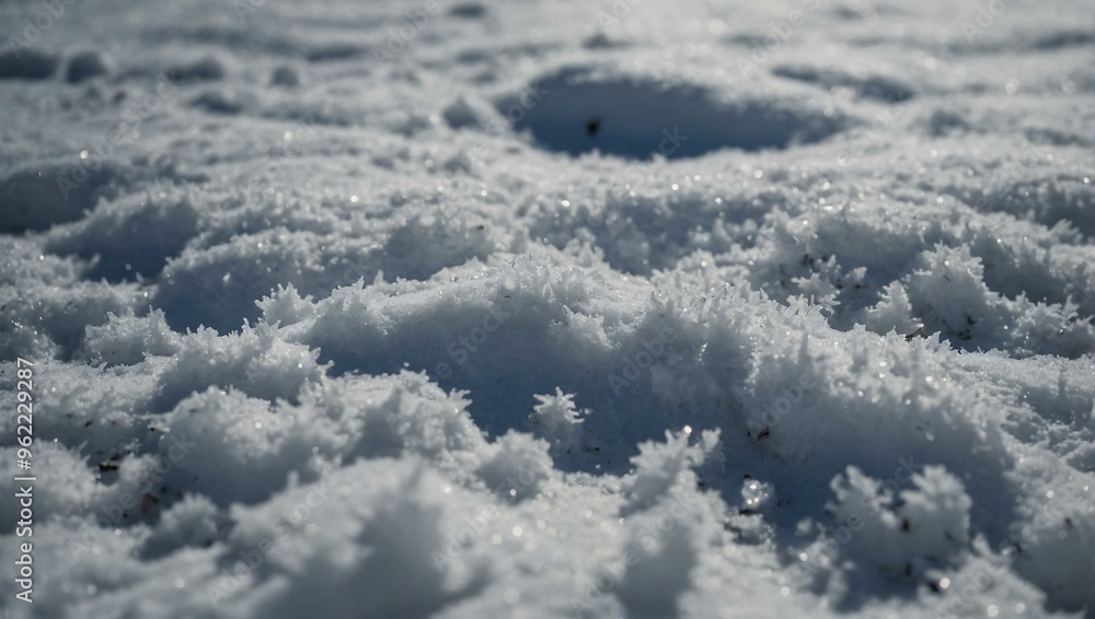 Snow texture close-up, offering space for text or design. Snow texture close-up, offering space for text or design.
