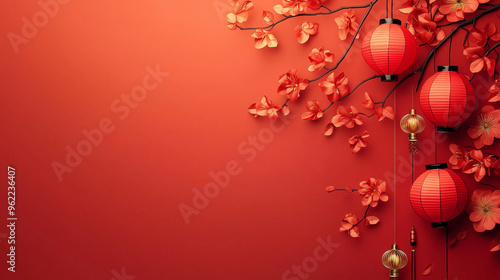 Chinese Moon Festival, Mid-Autumn Festival, border background
