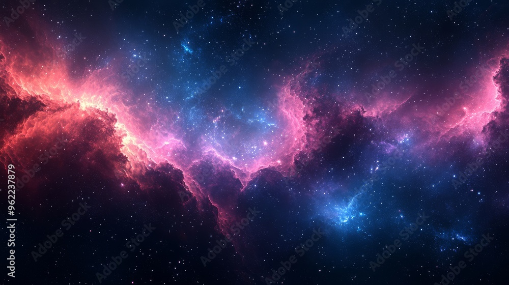 A deep space gradient background fading from dark blue to rich purple with subtle starlike speckles evoking the vastness of outer space and a sense of mystery A deep space gradient background fading from dark blue to rich purple with subtle starlike speckles evoking the vastness of outer space and a sense of mystery