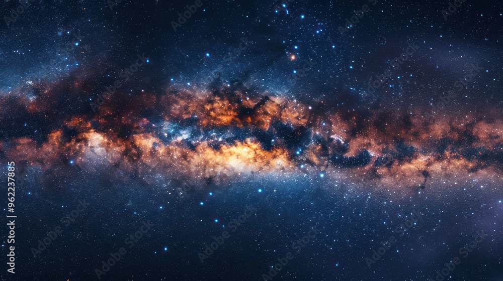 Milky Way Galaxy Night Sky Milky Way Galaxy Night Sky
