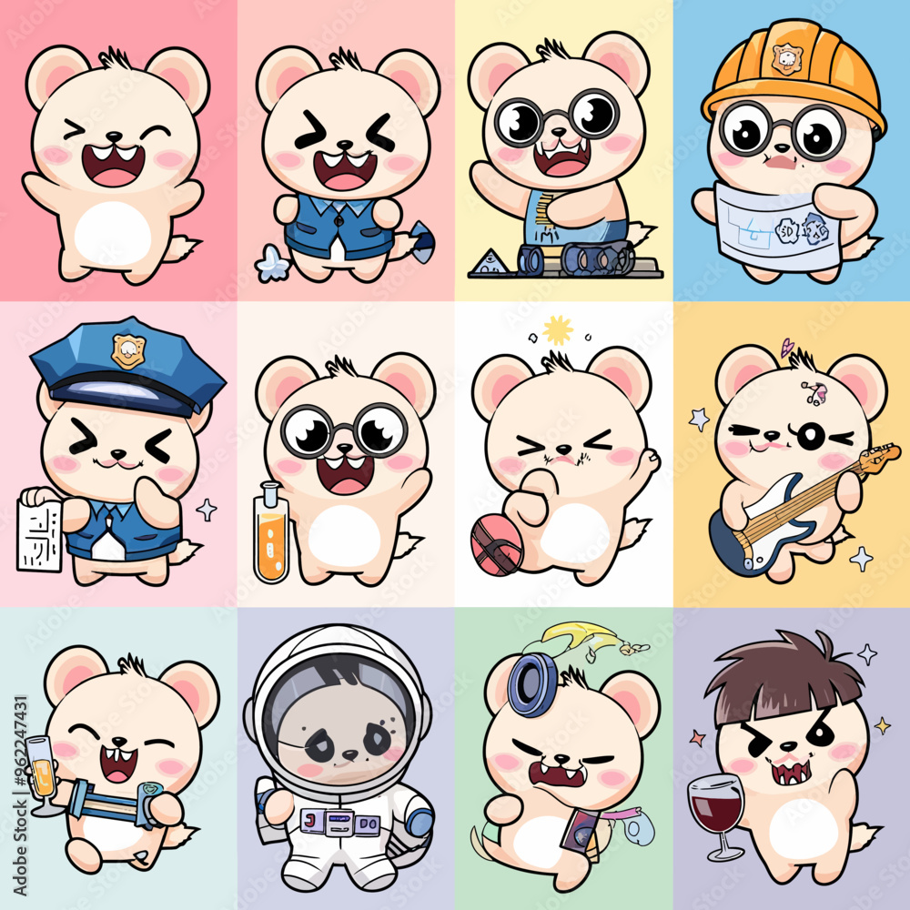 2d vector illustration emoji emote for social media icon for fruits and animals cute character 2d vector illustration emoji emote for social media icon for fruits and animals cute character