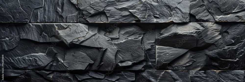 Dark grey black slate texture in natural pattern with high resolution for background and design art work Black stone wall Dark grey black slate texture in natural pattern with high resolution for background and design art work Black stone wall