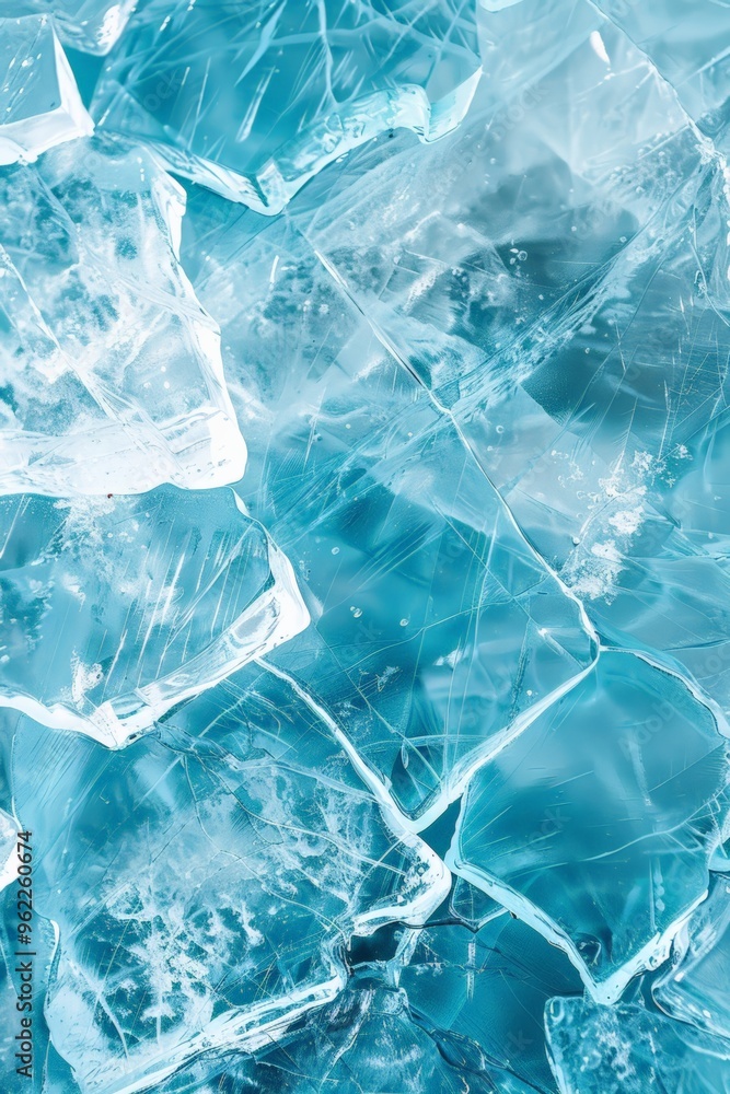 Obraz premium Ice surface background
