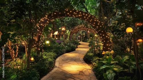 Enchanted Garden Path