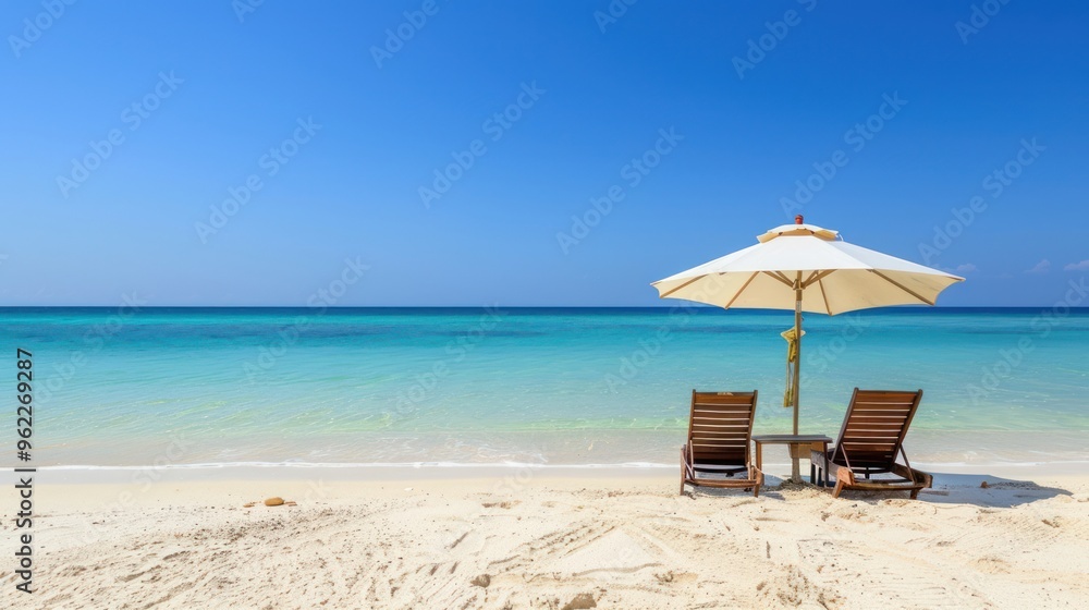 Fototapeta premium Relaxing Beach Getaway