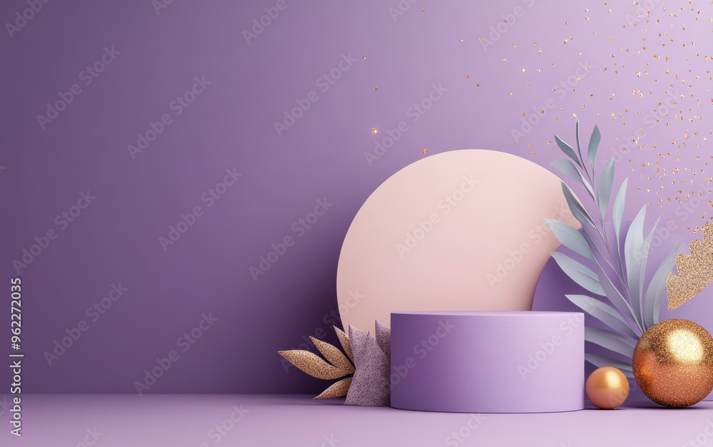 Fototapeta premium Retro background of e-commerce product display platform